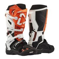Leatt Мотоботы кроссовые 5.5 FlexLock Evo V27 White/Orange в Москве
