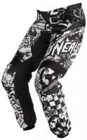 Oneal Штаны детские Element Wild Черный/Белый в Москве