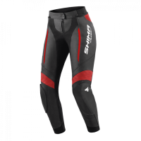 Shima Мотоштаны Кожаные женские Miura 2.0 Black/Red в Москве