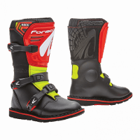 Forma Ботинки кроссовые детские Rock Black/Red/Yellowfluo в Москве