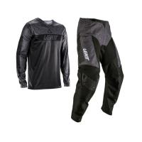 Leatt Детский комплект джерси + штаны Ride Kit 3.5 Jr  V26 Stealth Black-Grey в Москве