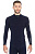 Brubeck Футболка мужская дл.рукав Wool Merino 78% Темно-Синий в Москве