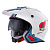 ONEAL Шлем открытый Volt MN1, глянец Белый/красный в Москве